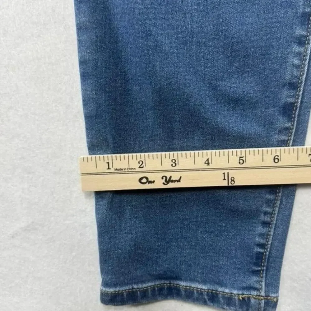 Michael Kors Selma Cali Blu Wash Skinny Ankle Size 12